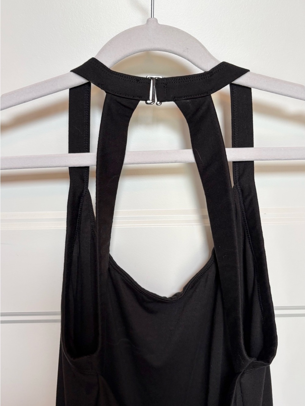 Halara Twisted Backless Split Flowy Maxi Resort Dress with Pockets sz Large - Picture 12 of 14